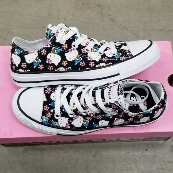 kids hello kitty converse